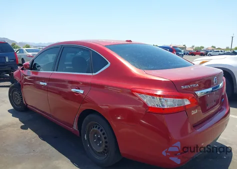 2014 Nissan Sentra Sv from USA, damaged, VIN 3N1AB7AP6EY320605